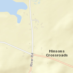 Hinsons Crossroads Florida Street Map
