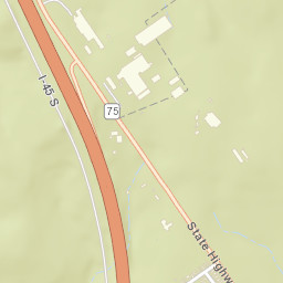 Interstate 45 Huntsville TX 77340 America Street Map