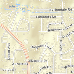 Cambridge Estates Alabama Street Map