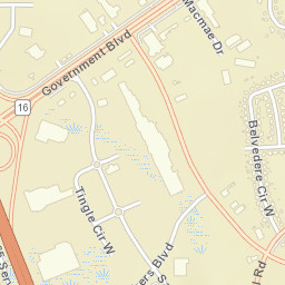 Belvedere Alabama Street Map