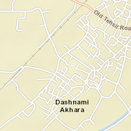 Sirhind-Fategarh Street Map