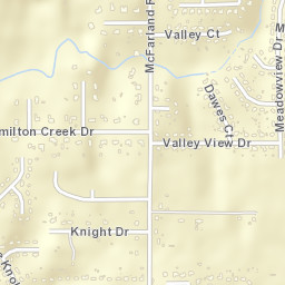 Dawes Point Alabama Street Map