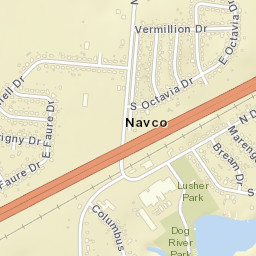 Navco Alabama Street Map