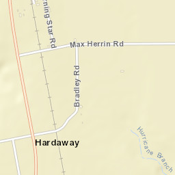 Hardaway Florida Street Map