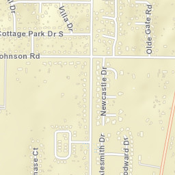Cottage Park Estates Alabama Street Map