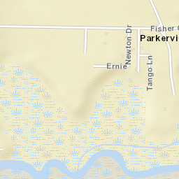 Parkerville Florida Street Map