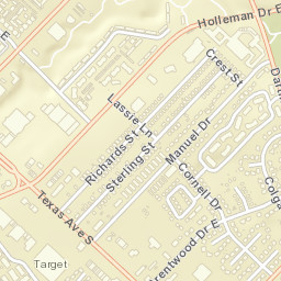 2298 South Texas Avenue, College Station Street Map