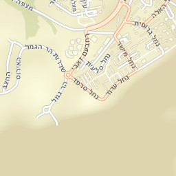Mitzpe Ramon Street Map