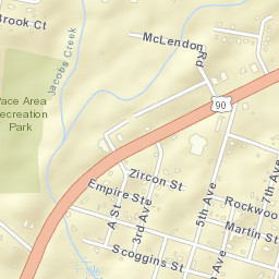 3772-3798 U.S. 90, Pace, FL 32571, USA Street Map