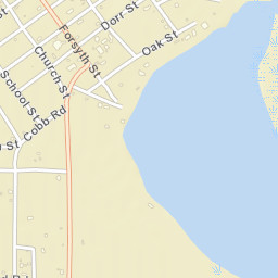 Bagdad Florida Street Map