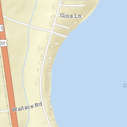 Compass Lake Florida Street Map