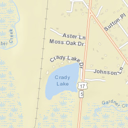 Hedges Florida Street Map