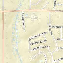 Meadow Lake Alabama Street Map