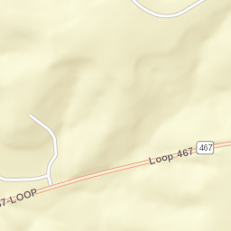 Texas 467 Loop, Sonora, TX 76950, USA Street Map