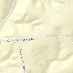 County Road 343, Marble Falls, TX 78654 Street Map