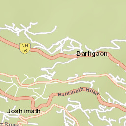 Joshimath Street Map
