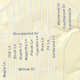 644-652 Pecan Lane, Cottonwood Shores Street Map