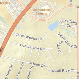 Bradfordville Florida Street Map