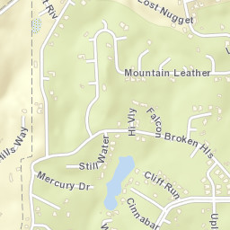 204 Mercury Drive, Horseshoe Bay, TX Street Map