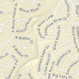 16412 Spotted Eagle Drive, Leander, TX Street Map