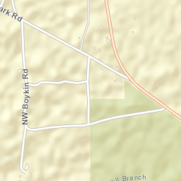 Rock Bluff Florida Street Map