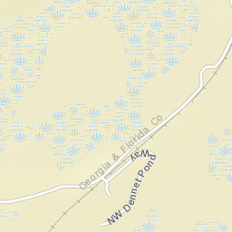 Dennet Florida Street Map
