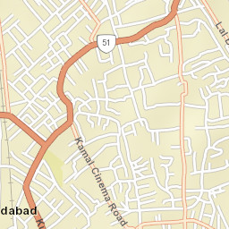 Malerkotla Street Map
