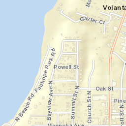 Volanta Alabama Street Map
