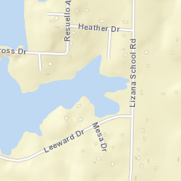 23661-23747 Lake Cross Drive, Gulfport Street Map