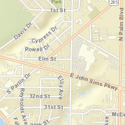 Niceville Florida Street Map