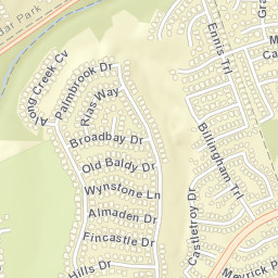 16409 Broadbay Drive, Austin, TX 78717 Street Map