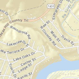 18348-18498 Farm to Market 1431 Street Map