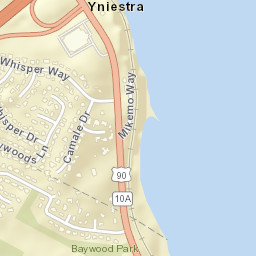 Yniestra Florida Street Map