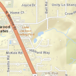 Bellwood Estates Florida Street Map