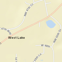 West Lake Florida Street Map