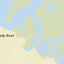 Shady Rest Florida Street Map