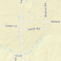 Fernland Alabama Street Map