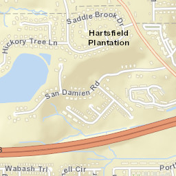 Zion Hill Florida Street Map