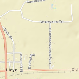 Lloyd Florida Street Map