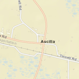 Aucilla Florida Street Map