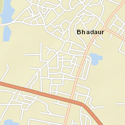 Bhadaur Street Map