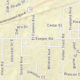 Grand Bay Alabama Street Map