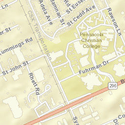 Brent Florida Street Map