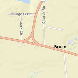 Bruce Florida Street Map