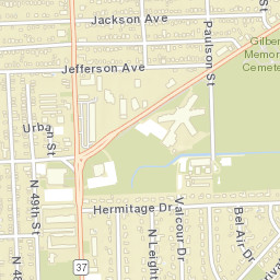 Baton Rouge, Louisiana Street Map