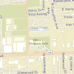 579-723 North Ardenwood Drive, Baton Rouge Street Map