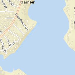 Garnier Florida Street Map