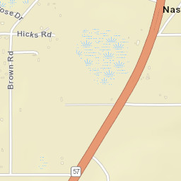 Nash Florida Street Map
