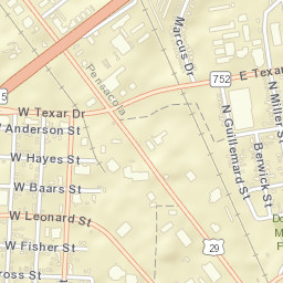 Goulding Florida Street Map