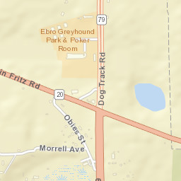 Ebro Florida Street Map